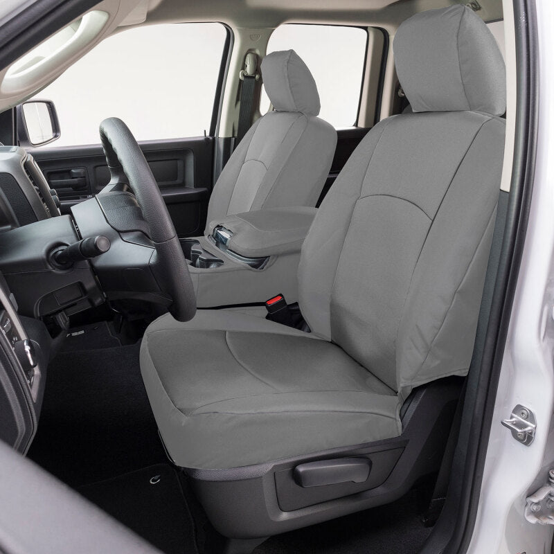 Covercraft 24-25 Ford F250-F550 Endura PrecisionFit Custom Front Row Seat Covers-Silver/Silver GTF4423ABENSS
