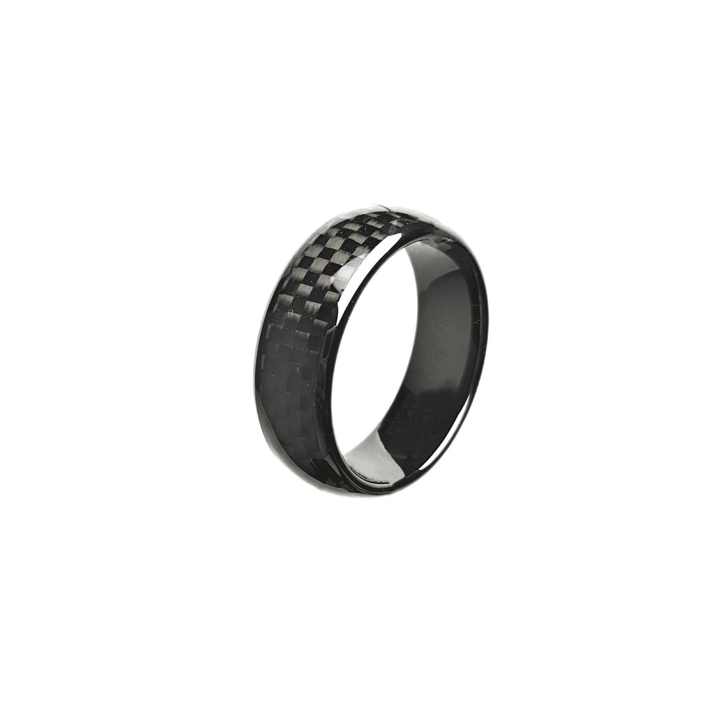 Carbon Fiber Smart NFC Key Ring for Cybertruck