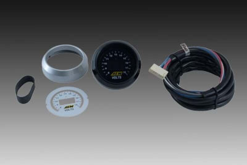 AEM Electronics 52mm Digital Volt Meter Gauge (view 2)