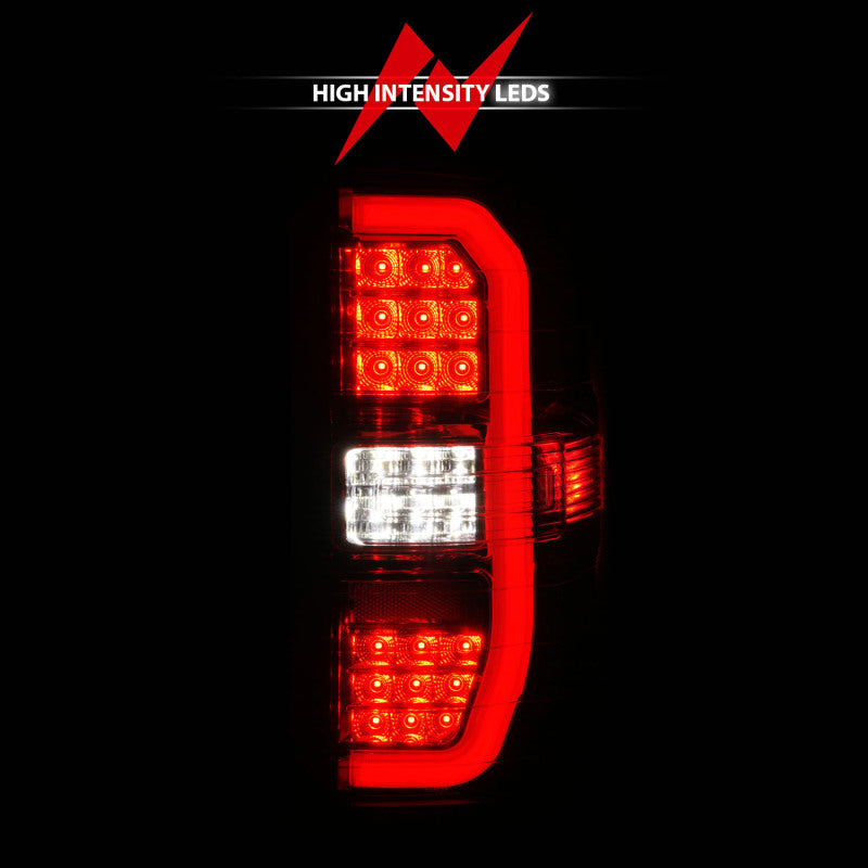 ANZO 14-18 GMC Sierra 1500 LED Taillights Red/Clear 311466