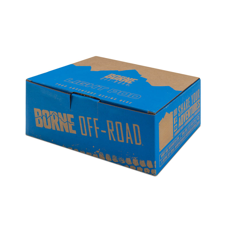 Borne Off-Road 21+ Bronco Light Pods 2pc Ditch 3x3 Spot Upfit BNLT-BR-21-DT2SU