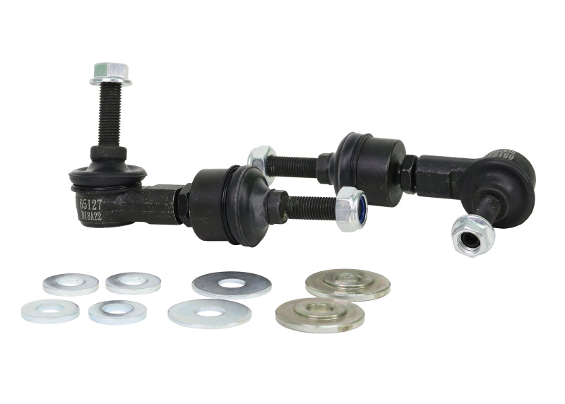 Whiteline Sway Bar Link Kit Heavy Duty Adj Steel Ball Nissan 240SX 1989-1998 (view 1)