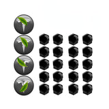 Wheel Center Cap Kit with Puller for Model 3/Y/S/X | 4 Hub Caps + 20 Lug Nut Covers (view 1)