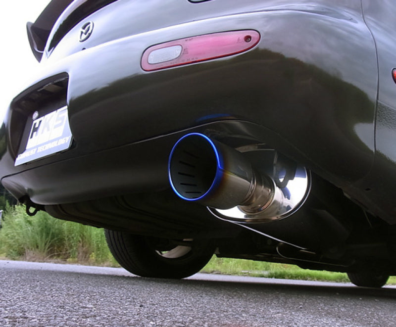 HKS Super Turbo Muffler FD3S 13B-REW (view 1)