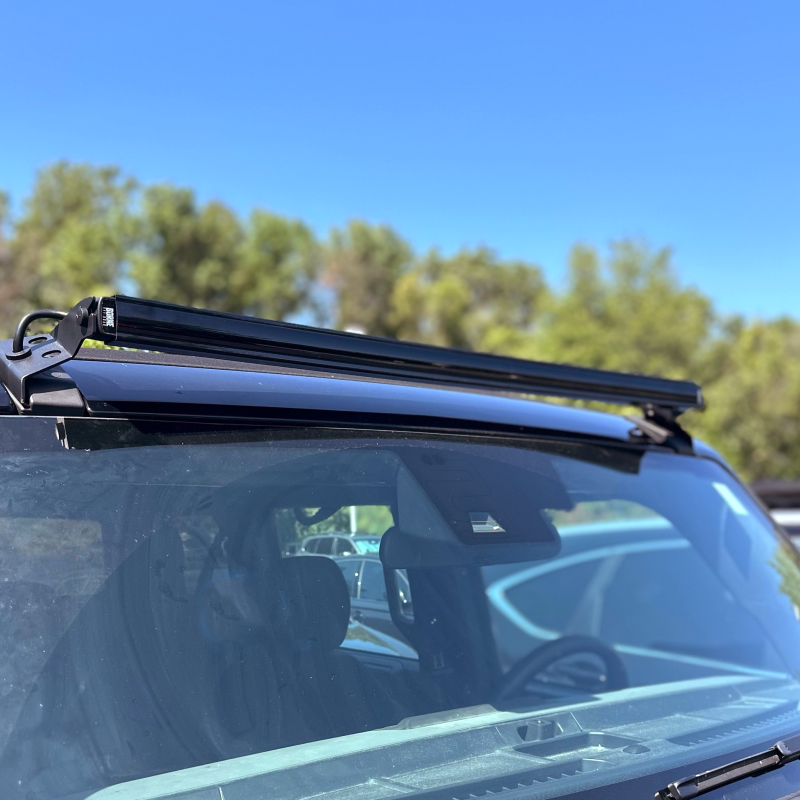 Borne Off-Road Light Bar Cover Single Row 50in Black BNLT-COV-SS50BK