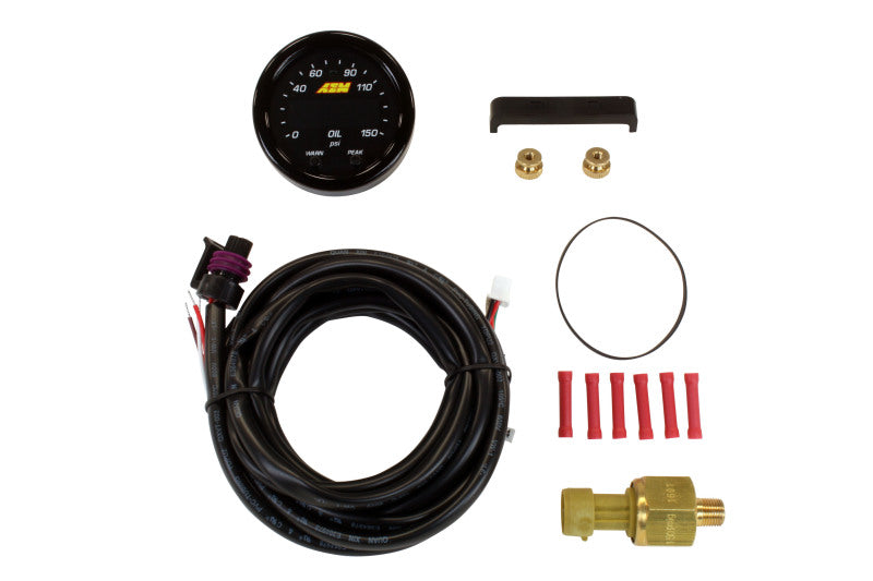 AEM Electronics Engine Oil Pressure Gauge (view 1)