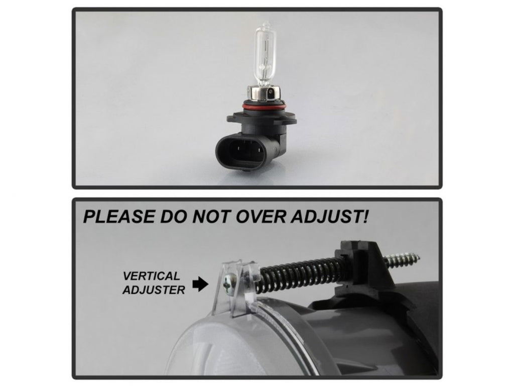Spyder Dodge Challenger 2011-2014 Fog Lights with OEM Switch- Clear (view 4)