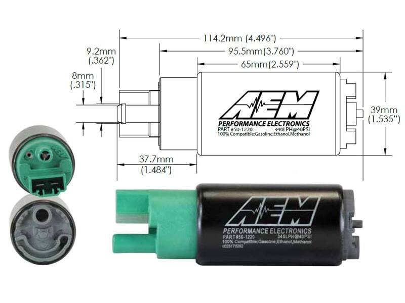 AEM Electronics Electric Fuel Pump (view 8)