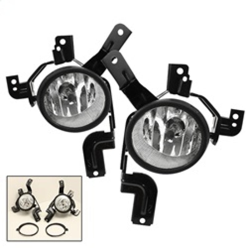 Spyder Honda CRV 07-09 OEM Fog Lights W/Switch Clear FL-HCRV07 5021021