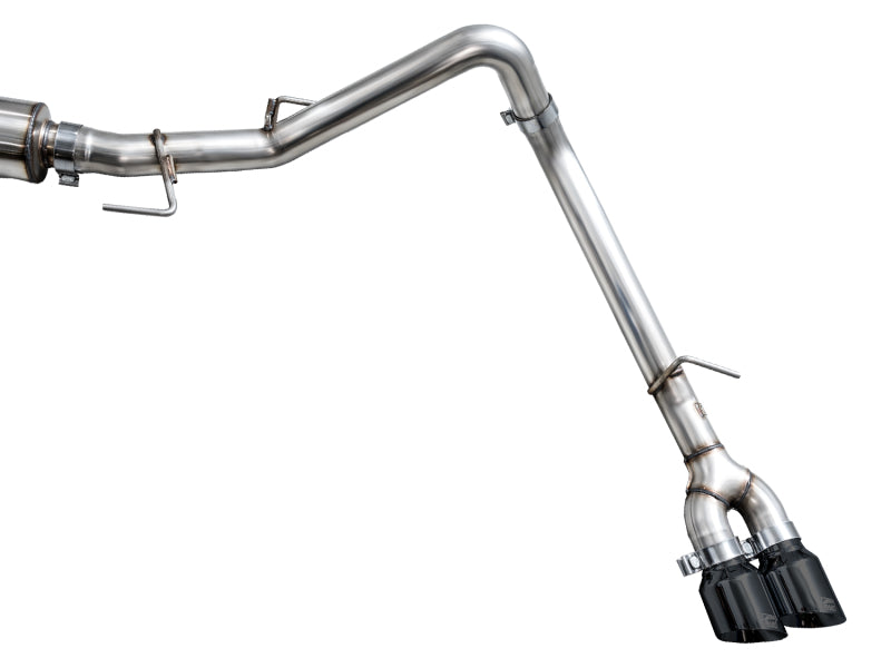 AWE Tuning AWE 0FG Exhaust for 3rd Gen Toyota Tundra - Dual Diamond Black Tips 3015-33063