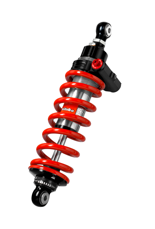 Bitubo Suspension Bitubo XZEV Monoshocks Adjustable: Hydraulic Spring Preload, Rebound, Length, Red Spring H0150XZE31V2