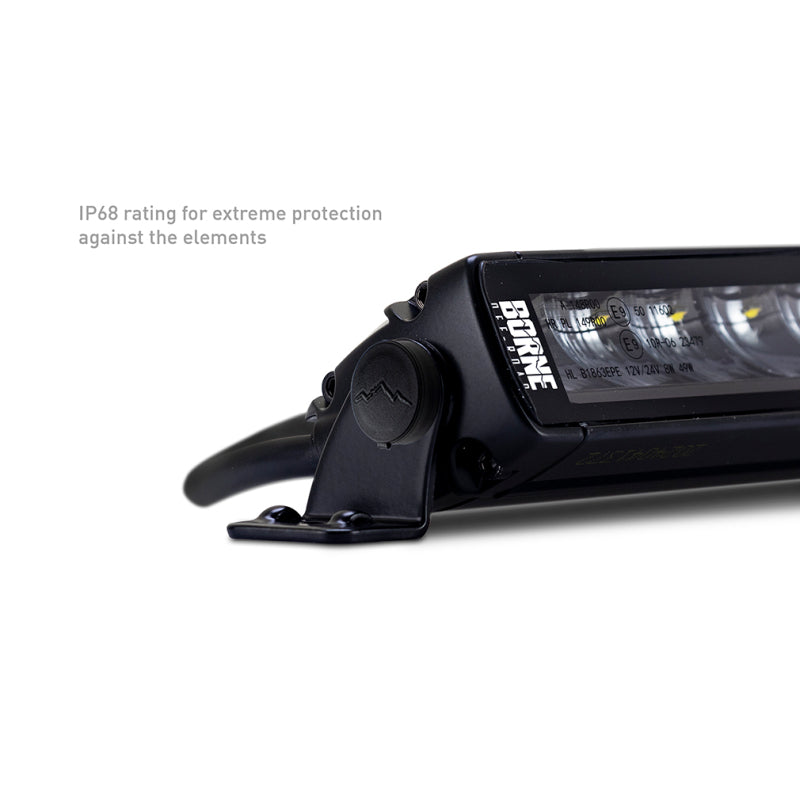 Borne Off-Road Light Bar Single Row Straight 20 BNLT-LB-SS20