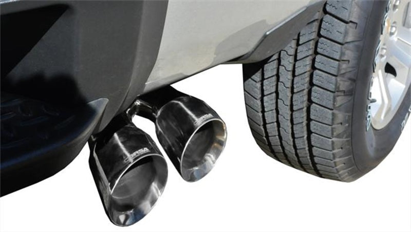 Corsa Performance 14-17 Chevy Silverado 1500 5.3L V8 CC / SB 3in Single Side Exit (view 3)