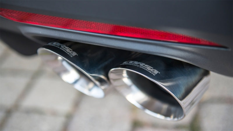 Corsa Performance 15-16 Ford Mustang GT 5.0 3in Cat Back Exhaust Polish Quad Tips (view 2)