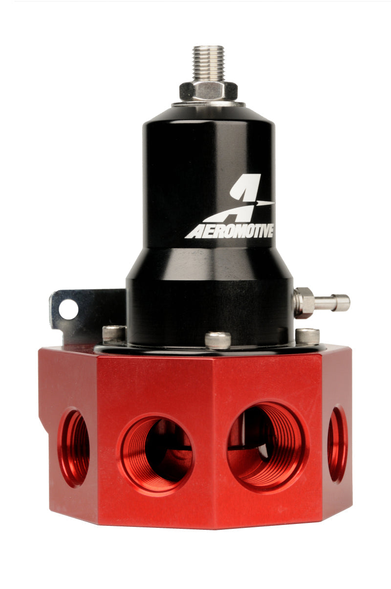 Aeromotive EFI Regulator Belt Drive, 30-120 psi, .500 Valve, 4x AN-08 & AN-10 (view 1)