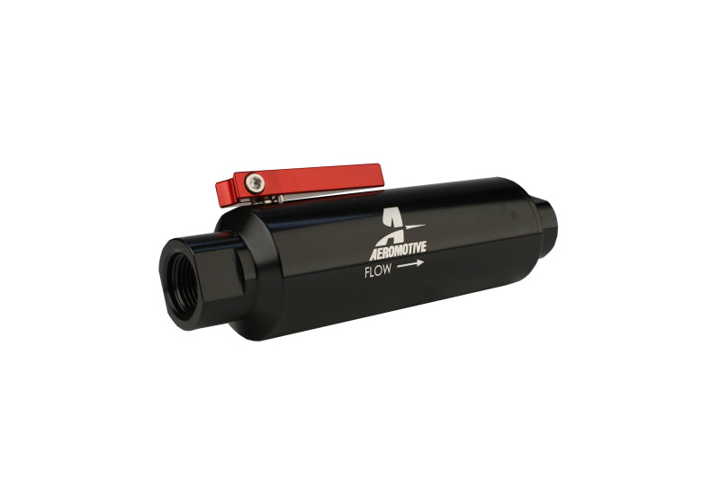 Aeromotive ORB-10 Shutoff Valve Fuel Filter (view 18)