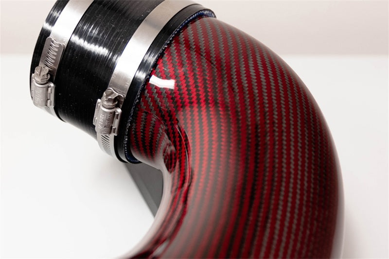Corsa 14-19 Chevrolet Corvette C7 6.2L V8 Red Carbon Fiber Air Intake (Does Not Fit Z06/ZR1) 44001-R