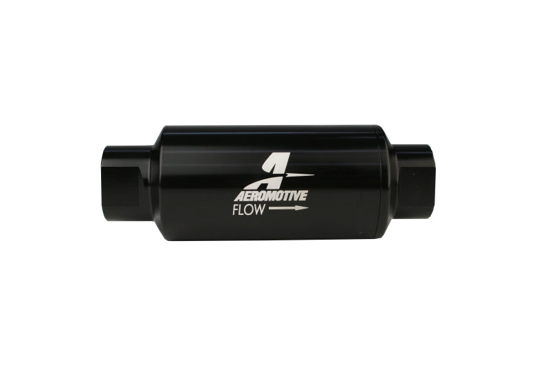 Aeromotive 100 Micron, ORB-10 Black Fuel Filter (view 3)