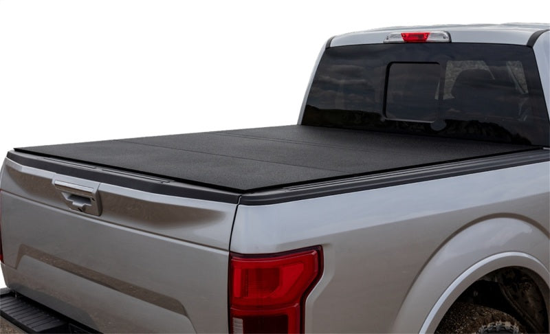 Access LOMAX Folding Hard Cover 16+ Nissan Titan/ XD 6ft 6in Box Black Urethane B3030029