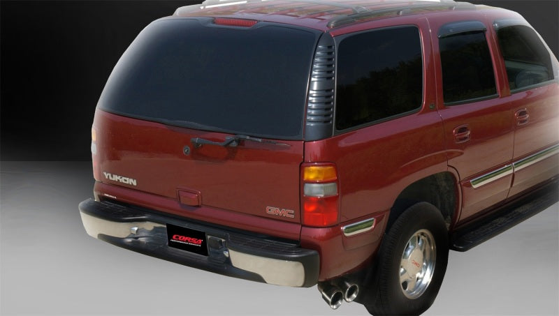 Corsa Performance 02-06 Chevrolet Suburban Z71 5.3L V8 Polished Sport Cat-Back Exhaust (view 3)