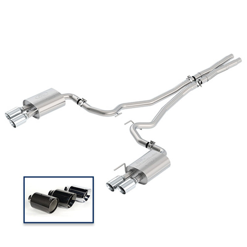 Ford Performance Parts Ford Racing 2018+ Mustang GT 5.0L Cat-Back Sport Exhaust System