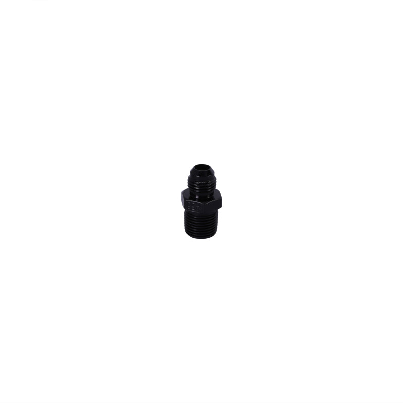 Aeromotive 3/8'' NPT to AN-06 Male Flare Adapter Fitting (view 2)