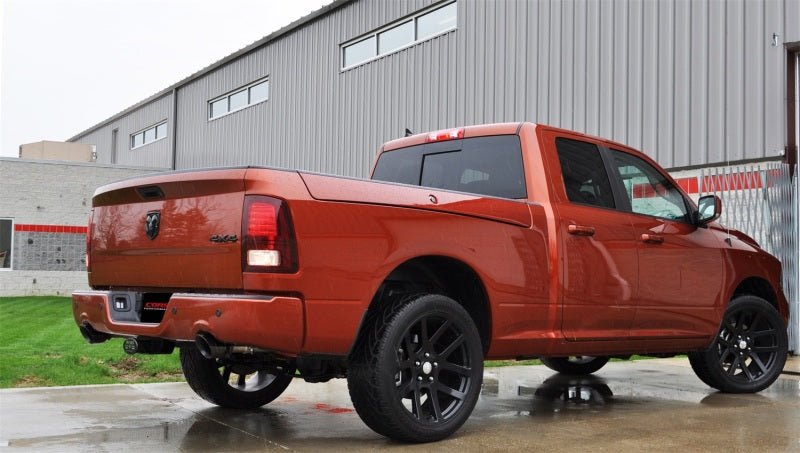 Corsa Performance 09-14 Dodge Ram 1500 4.7L/5.7L V8 Quad/Crew Cab/Short Bed Black Dual (view 2)