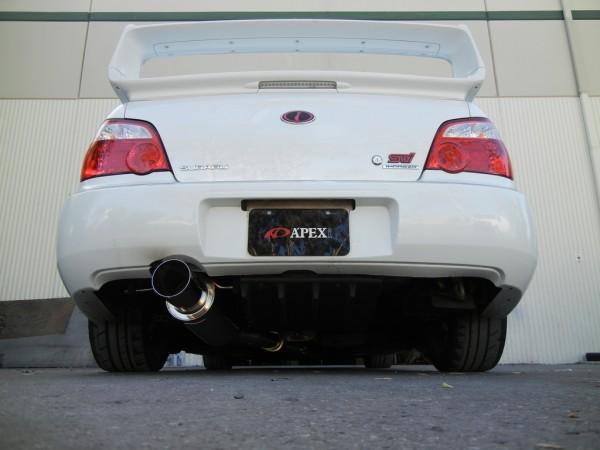 Apexi N1 Evo-R Muffler, 2002-2007 Subaru Impreza WRX/STI *Discontinued (view 3)