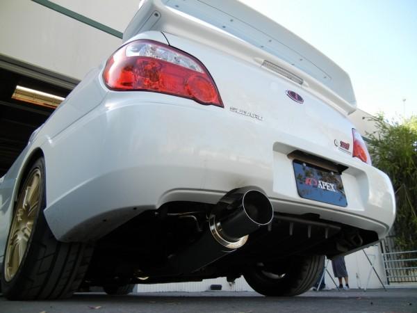 Apexi N1 Evo-R Muffler, 2002-2007 Subaru Impreza WRX/STI *Discontinued (view 4)