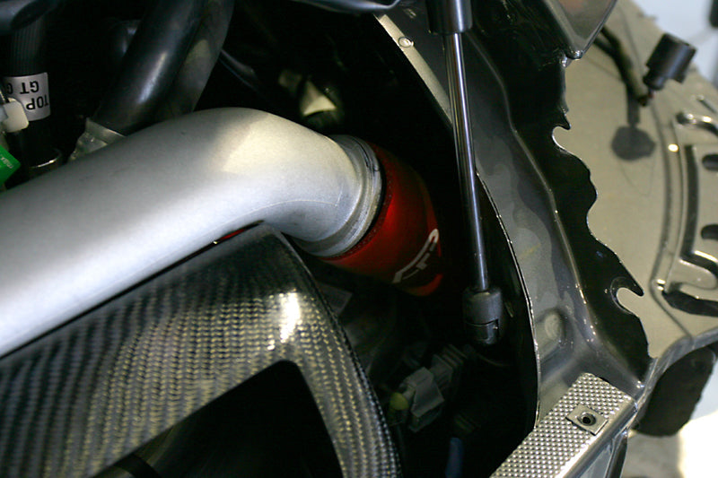 Agency Power AP 07-09 Porsche 997 Turbo Silicone Boost Host Kit - Silver AP-997TT-174S