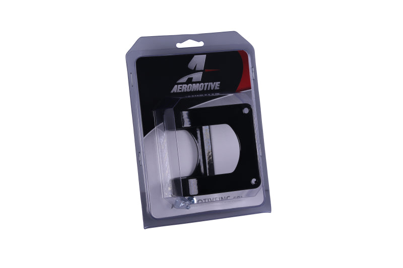 Aeromotive Filter Mounting Bracket, Black Spring Steel, Rubber Coated (view 4)
