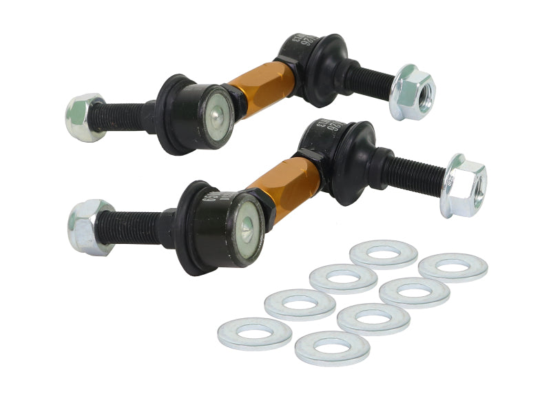 Whiteline Sway Bar Link Kit Heavy Duty Adj Steel Ball Infiniti G35 2003-2008 (view 1)