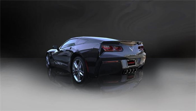 Corsa Performance 2014 Chevy Corvette C7 Coupe 6.2L V8 AT/MT 2.75" Valve-Back Dual Rear (view 3)