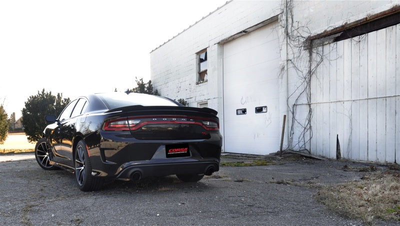 Corsa Performance Cat-Back Exhaust for 15-6 Dodge Charger SRT / Scat Pack / R/T 6.4L (view 3)