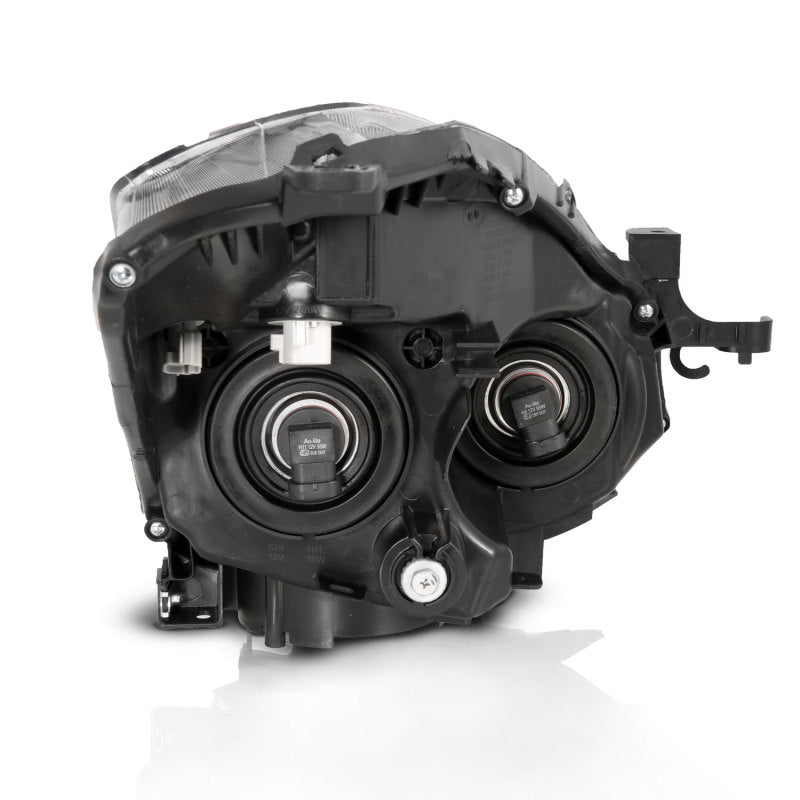 ANZO 2010-2013 Nissan Altima Projector Headlight Black (Halogen Type) 121548