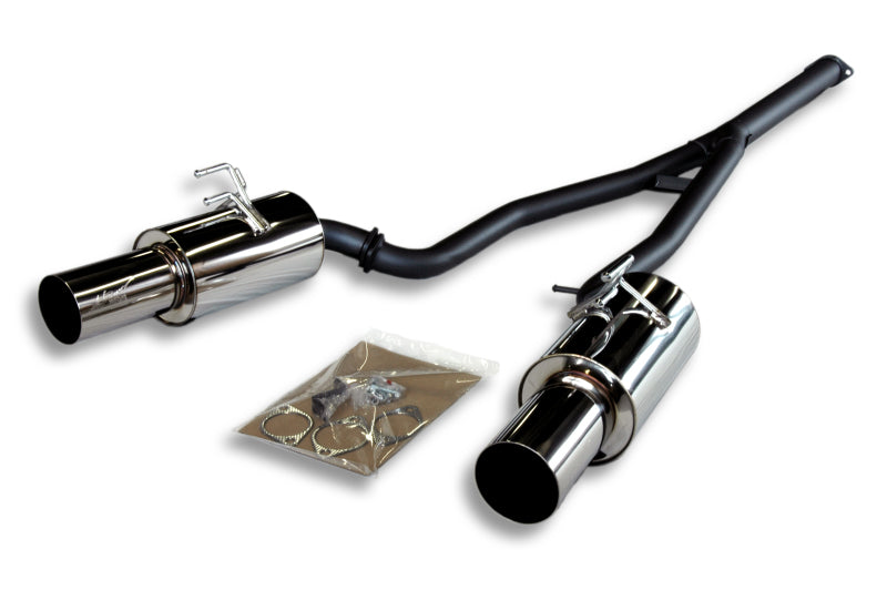 HKS Hi-Power Catback Exhaust - Mitsubishi Lancer Evolution 2008 2010-2015 (view 1)