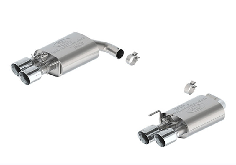 Ford Racing 2024 Mustang 2.3L Sport Active Axle-Back - Chrome Tip M-5230-M2SC