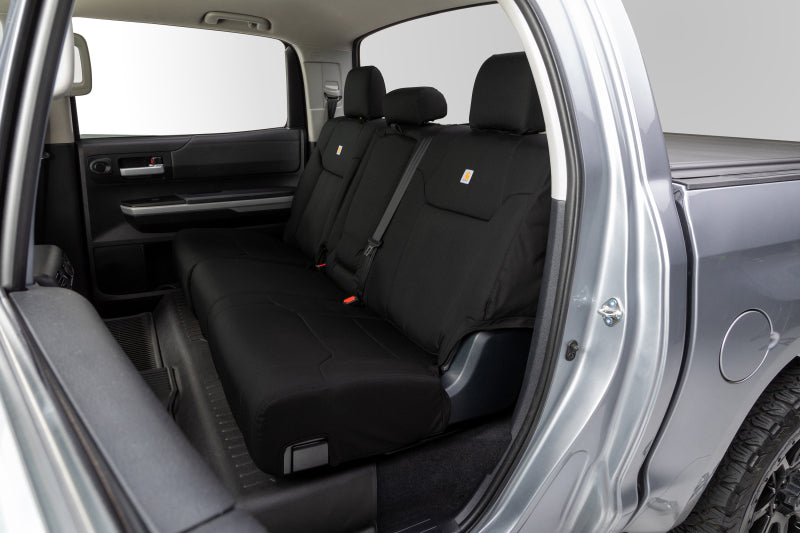 Covercraft 24-25 Ford F250/F550 Carhartt Super Dux PrecisionFit Custom Front Row Seat Covers - Black GTF4423ABCOBK