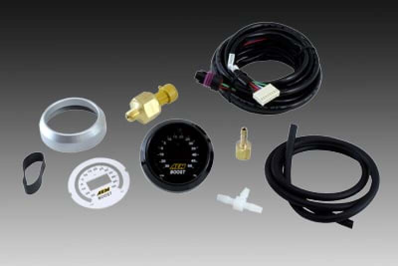 AEM Electronics 52mm Digital Boost Gauge 50 PSI (view 2)