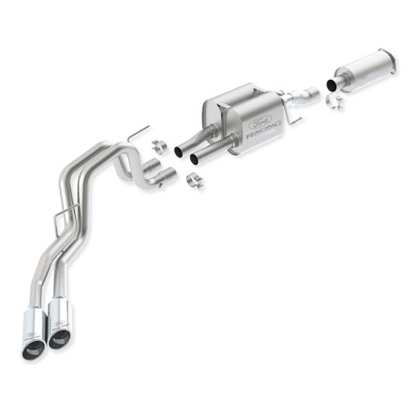 Ford Performance Parts Exhaust Touring Cat-Back 6.2L 145WB F150 Raptor (view 2)