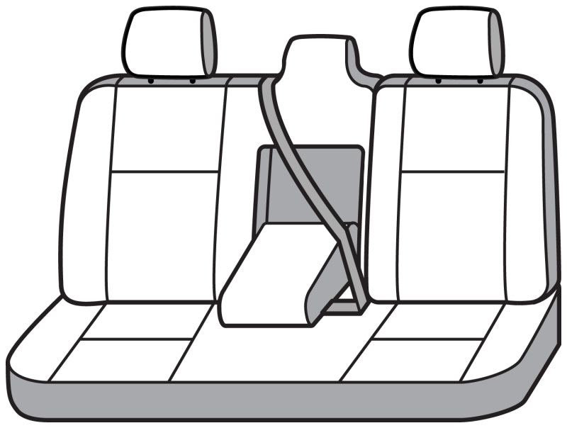 Covercraft 2024 Toyota Corolla 2nd Row 60/40 Polycotton SeatSaver Custom Second Row Seat Covers SS7591PCTP