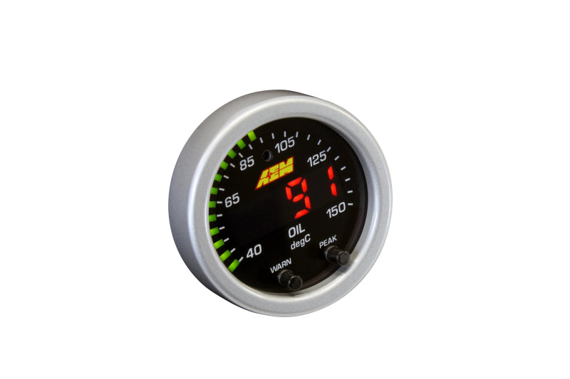 AEM Electronics Engine Coolant Temperature Gauge (view 4)