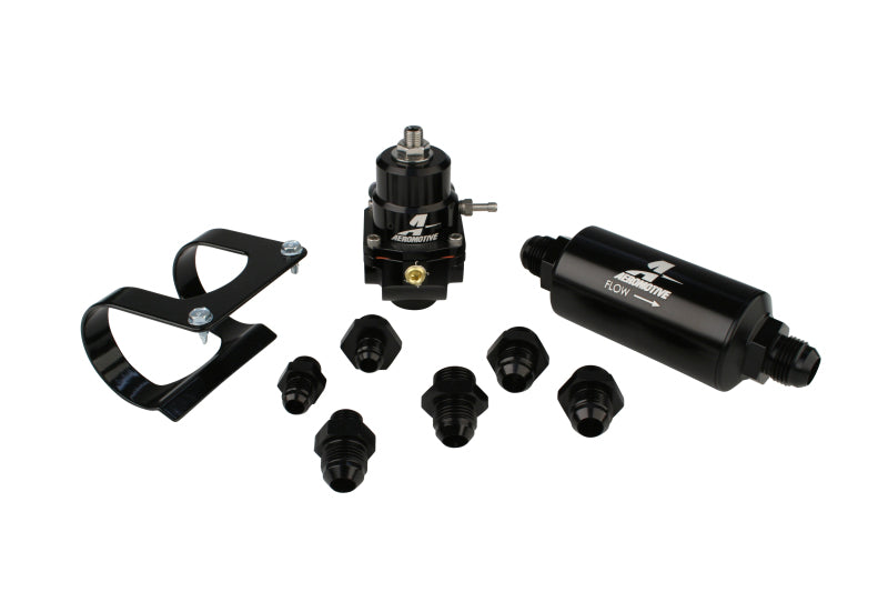 Aeromotive Bypass Carb Regulator System, Fuel, Stealth, Filter, Filter Bracket (view 2)