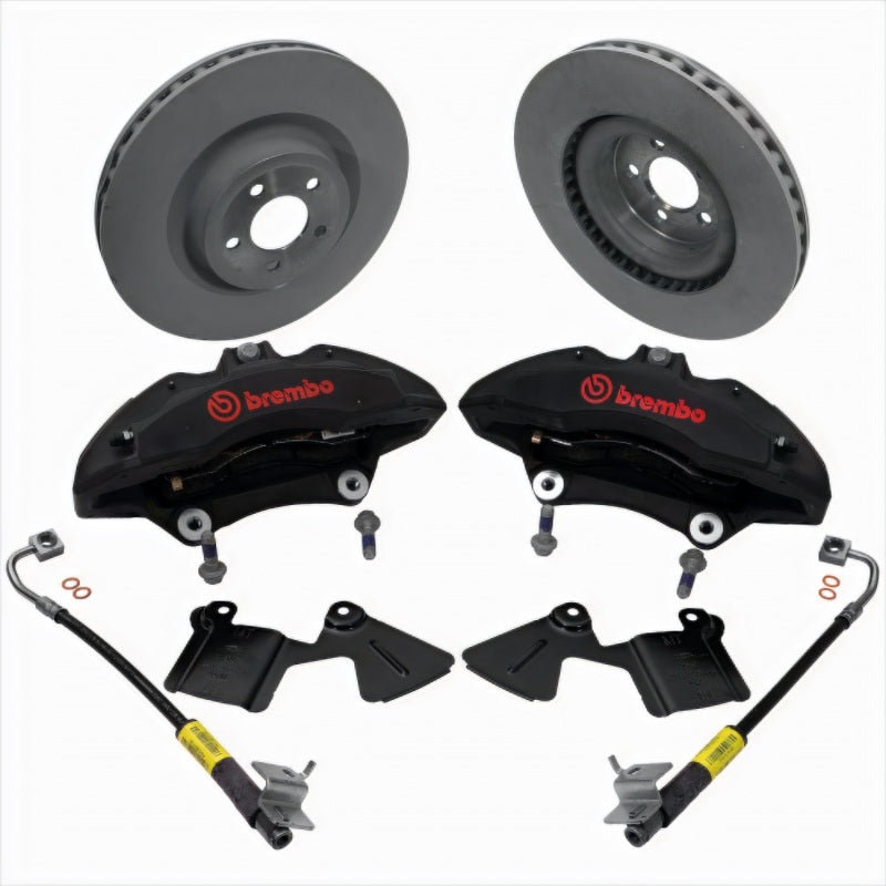 Ford Performance Parts 2015-2016 Mustang Performance Pack 6 Piston Front Brake Up (view 2)