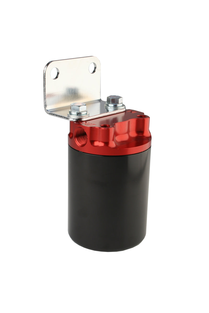 Aeromotive 10 Micron, Red/Black Canister Fuel Filter (view 13)