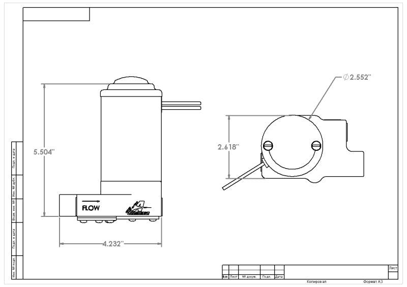 Aeromotive SS Fuel Pump - ORB-08 (view 16)