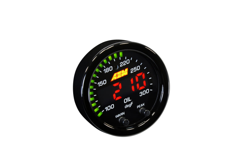 AEM Electronics Engine Coolant Temperature Gauge (view 7)