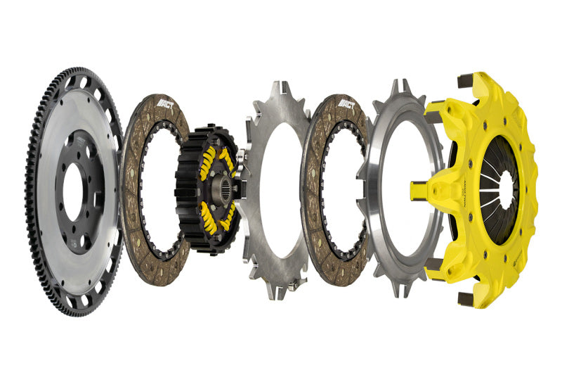 ACT 85-92 Mazda RX-7 FC Push Type Mod-Twin 225 HD Rigid Race Clutch Kit T1RS-MZ02