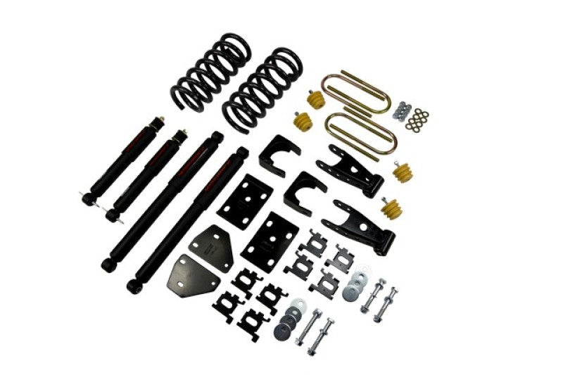 Belltech 02-05 Dodge Ram 1500 (Quad Cab) 2" F/5" R W/ ND2 Shocks (view 2)