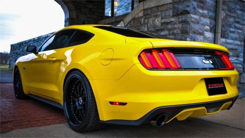 Corsa Performance 2015 Ford Mustang GT 5.0 3" Double X Pipe (Will Fit Factory Exhaust) (view 3)